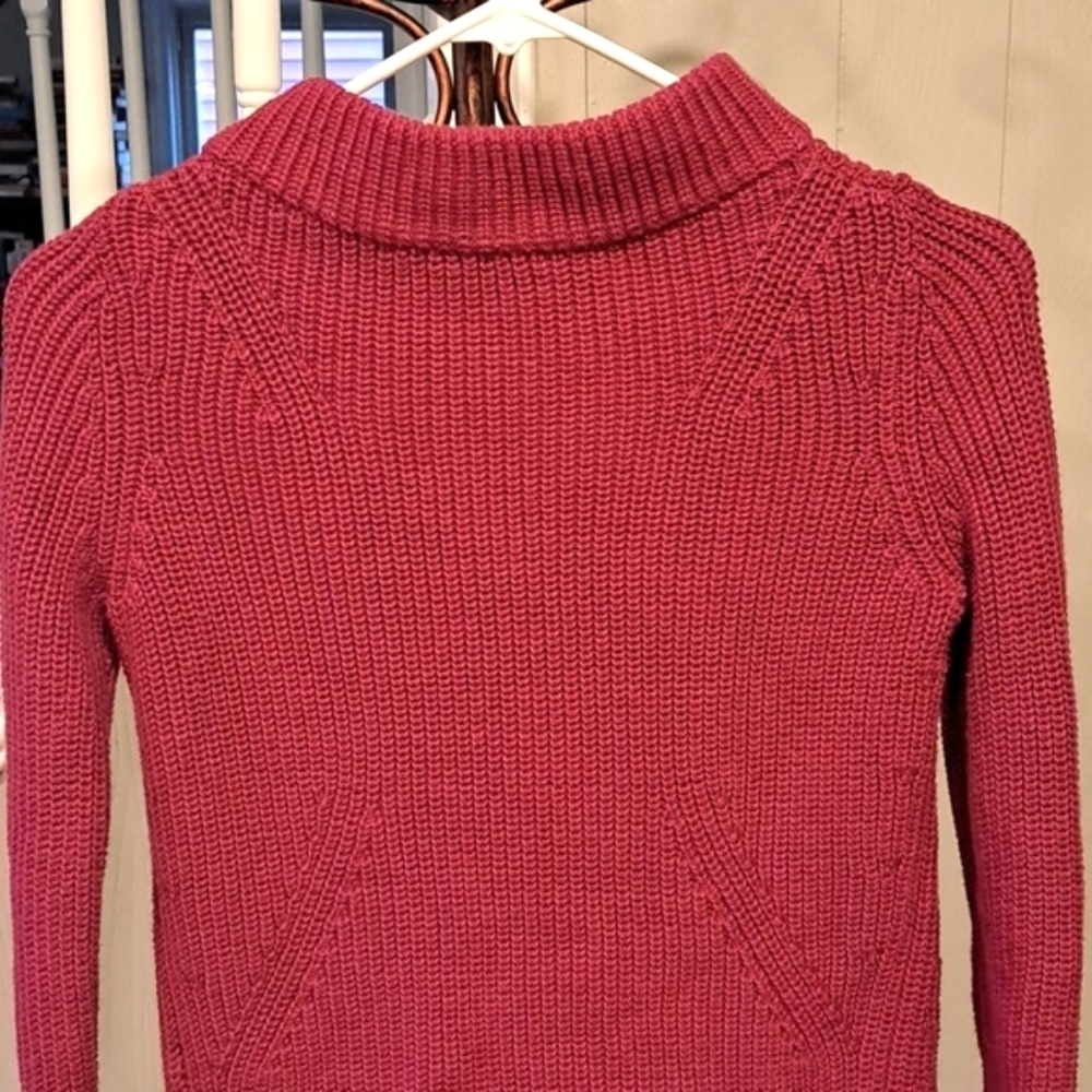 Talbots Ribbed Knit Pull-Over Sweater - Picture 2 of 7